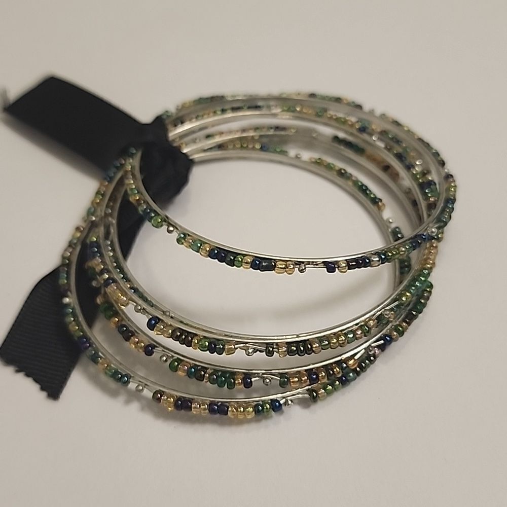 Beaded Bangle Bracelets